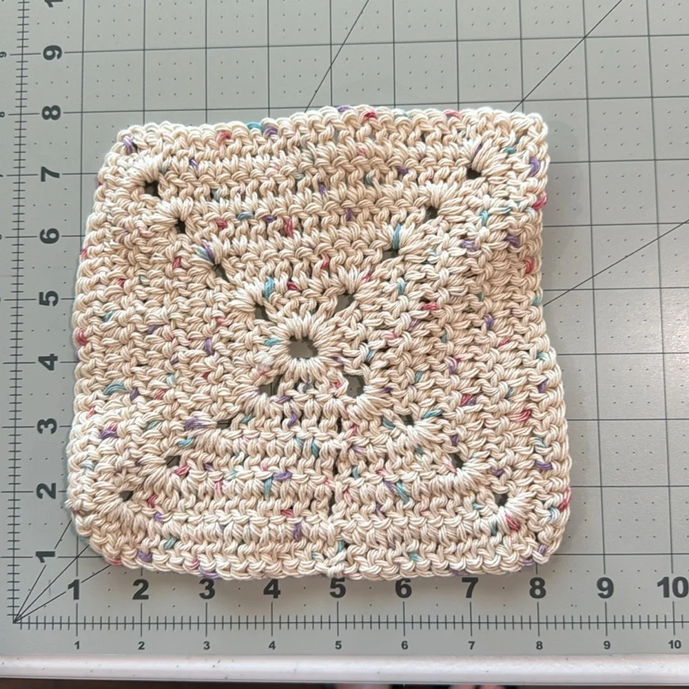 Handmade Hand Crochet Cotton Dishcloth/Washcloth